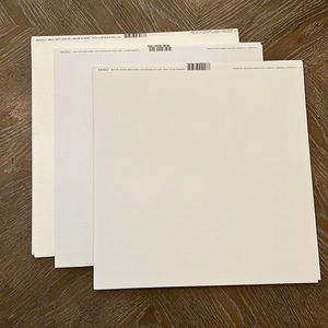 Scrapbook paper (#white) Bazzill
